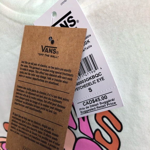 NWT Vans crop T-shirt - Picture 8 of 12